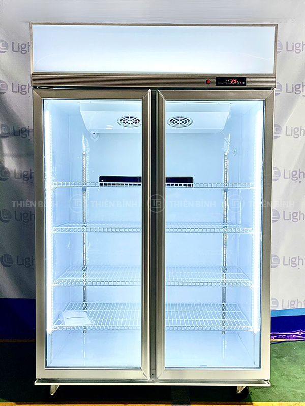 Mặt trước tủ mát 2 cánh kính Lightcool LC-2K1200C