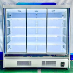 Mặt trước tủ mát siêu thị kính lùa 2m Lightcool LC-2000