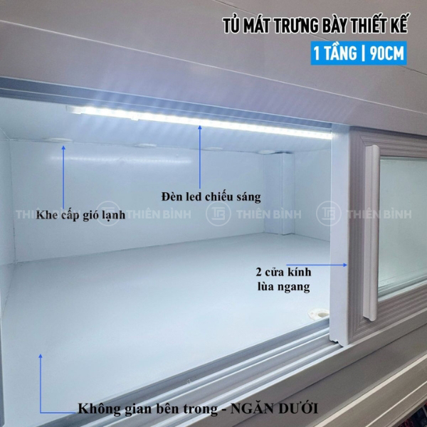 Ngăn ẩn dưới tủ bánh Kenshin KS-250-4L.Z1