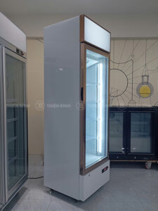 Tủ mát 1 cánh kính Lightcool LC-1K400C (màu trắng) - ảnh 4 Thân tủ Lightcool LC-1K400C màu trắng
