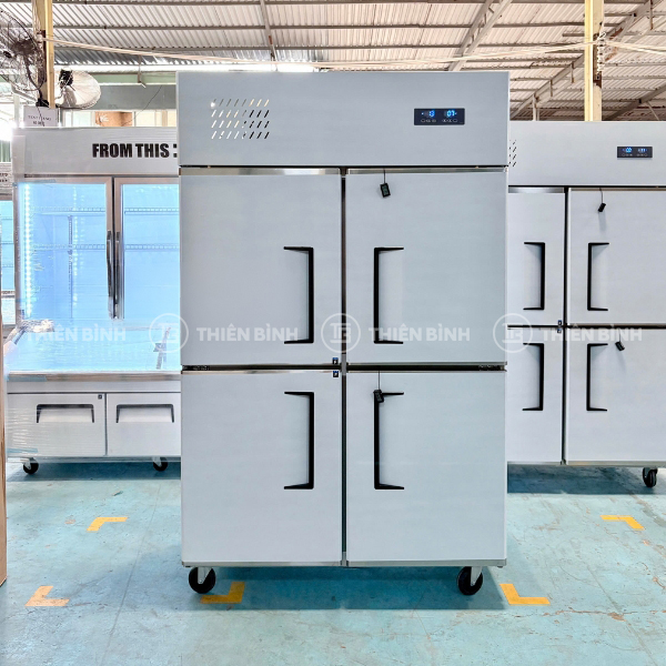 Tủ đông mát 4 cánh inox Lightcool LC-4I1068FC (làm lạnh trực tiếp) - ảnh 1 Tủ đông mát 4 cánh Lightcool LC-4I1068FC (làm lạnh trực tiếp)
