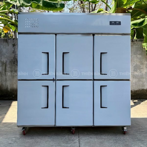 Tủ đông mát 6 cánh inox Lightcool LC-6I1600FC (làm lạnh trực tiếp) - ảnh 1 Tủ đông mát 6 cánh Lightcool LC-6I1600FC (làm lạnh trực tiếp)