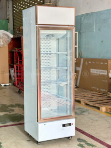 Tủ mát 1 cánh kính Lightcool LC-1K400C (màu trắng) - ảnh 2 Tủ Lightcool LC-1K400C màu trắng