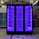 Tủ mát 3 cánh kính cao cấp Lightcool LC-3K1600C đèn màu tím