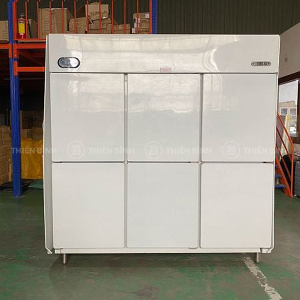 Tủ mát 6 cánh inox Berjaya BS6DUC/Z
