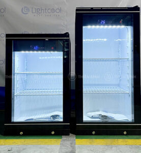 Tủ mát 1 cánh kính mini Lightcool LC-1K150C - ảnh 3 Tủ mát cánh kính Lightcool