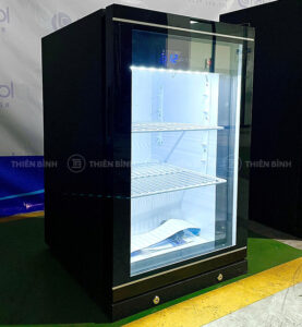 Tủ mát 1 cánh kính mini Lightcool LC-1K150C - ảnh 2 Tủ mát Lightcool LC-1K150C có đèn LED