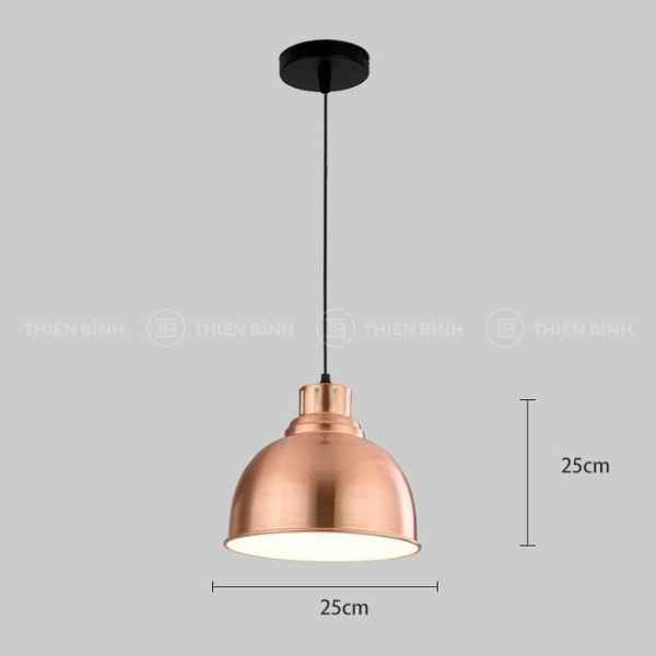 Ảnh chao đèn thả chịu nhiệt DT250/CU