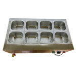 Ảnh thiết bị giữ nóng thức ăn đặt bàn 8 khay
