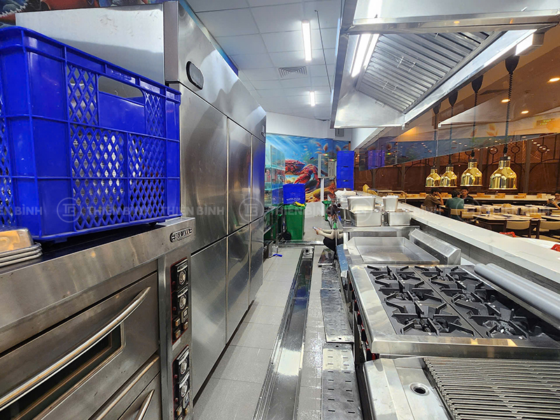Cung cấp thiết bị cho nhà hàng buffet N'Rona - Aeon Mall Tân Phú - ảnh 15 Hoàn thiện khu bếp mở