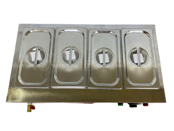 Thiết bị giữ nóng thức ăn đặt bàn 4 khay - ảnh 2 Hình ảnh của thiết bị giữ nóng thức ăn đặt bàn 4 khay