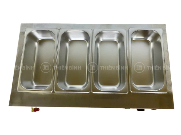 Thiết bị giữ nóng thức ăn đặt bàn 4 khay - ảnh 1 Hình ảnh thiết bị giữ nóng thức ăn đặt bàn 4 khay