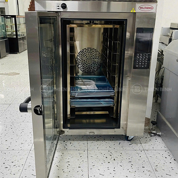 Lò nướng đối lưu 8 khay xoay Wusheng WS-RCK8A - ảnh 2 Lò nướng đối lưu Wusheng WS-RCK8A