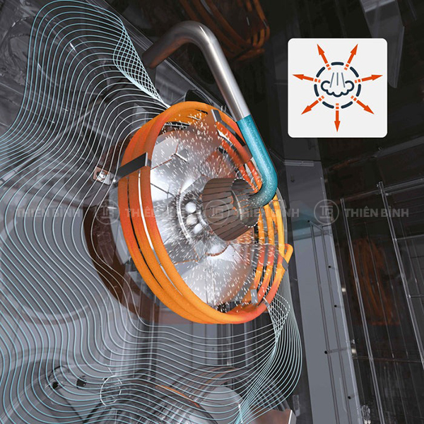 Lò hấp nướng đa năng 4 khay Piron VESPUCCI WASH PF8904 - ảnh 1 Lò piron VESPUCCI WASH PF8904