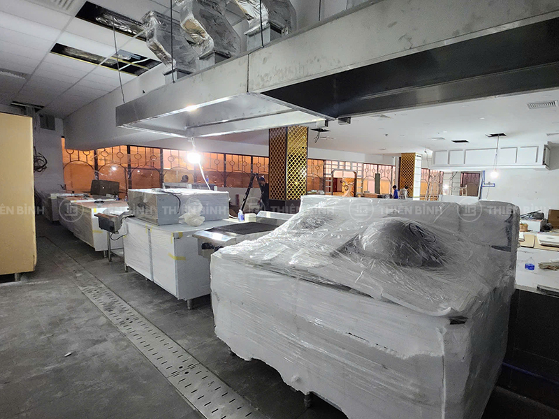 Cung cấp thiết bị cho nhà hàng buffet N'Rona - Aeon Mall Tân Phú - ảnh 5 Thiết bị đảm bảo an toàn trong quá trình vận chuyển