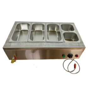 Thiết bị giữ nóng thức ăn đặt bàn 5 khay
