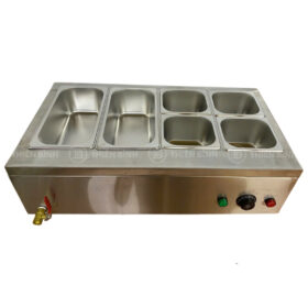 Thiết bị giữ nóng thức ăn đặt bàn 6 khay