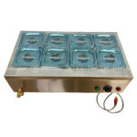 Thiết bị giữ nóng thức ăn đặt bàn 8 khay
