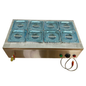 Thiết bị giữ nóng thức ăn đặt bàn 8 khay