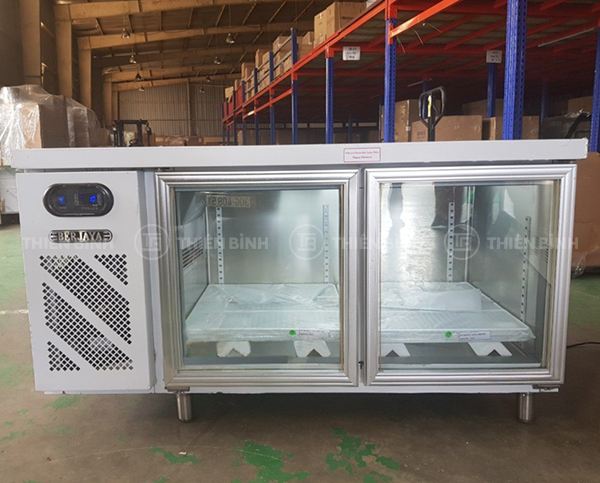 Bàn mát 2 cánh kính 1m2 Berjaya B2D/C4/7-SM