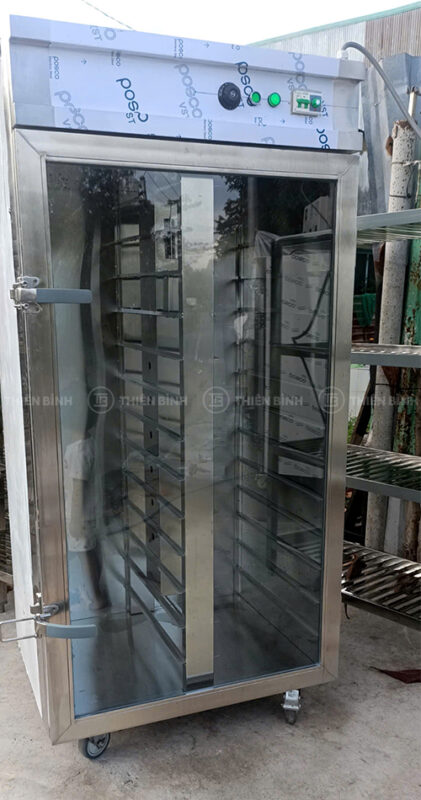 Tủ hâm nóng 50 khay GN1/2 - ảnh 2 Hình ảnh thực tế tủ hâm nóng 50 khay GN1/2