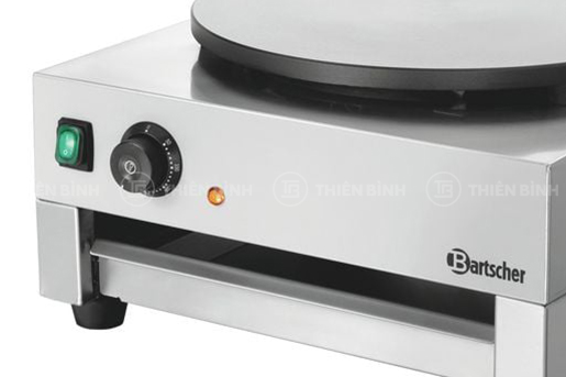 Máy làm bánh Crepe Bartscher 1CP400 - ảnh 1 Núm điều chỉnh nhiệt độ