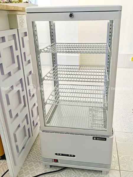 Tủ trưng bày bánh 4 tầng để bàn Sanden SAG-0785C - ảnh 2 Tủ bánh 4 tầng Sanden SAG-0785C