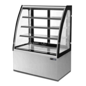 Tủ trưng bày bánh 4 tầng 70cm kính cong Sanden SKC-0703G