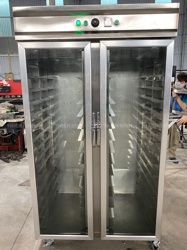 tủ giữ nóng thức ăn công nghiệp 30 khay