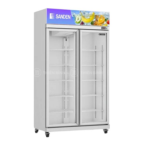 tu-mat-2-canh-kinh-sanden-ypc-1100 Tủ mát 2 cánh kính Sanden YPC-1100