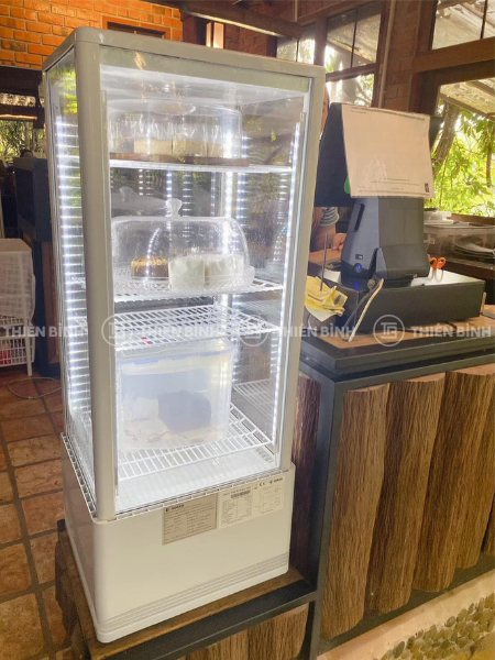 Tủ trưng bày bánh 4 tầng để bàn Sanden SAG-0785C - ảnh 3 Tủ Sanden SAG-0785C