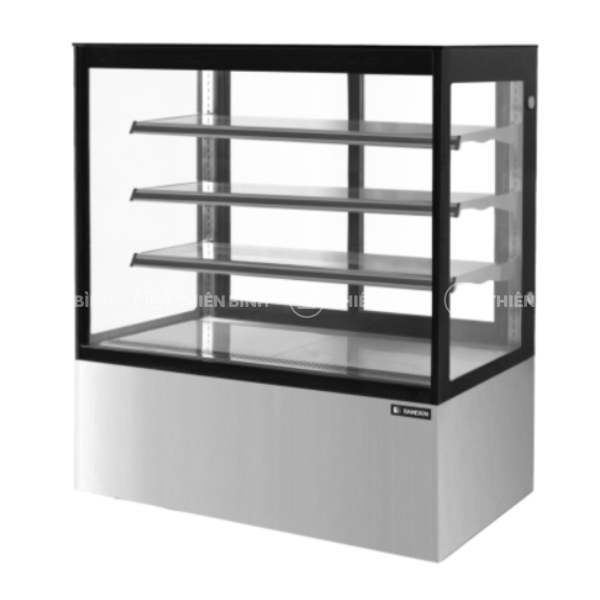 tu-trung-bay-banh-4-tang-1m2-kinh-vuong-sanden-skr-1203g Tủ trưng bày bánh 4 tầng 1m2 kính vuông Sanden SKR-1203G