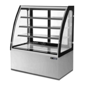 Tủ trưng bày bánh 4 tầng 90cm kính cong Sanden SKC-0903G