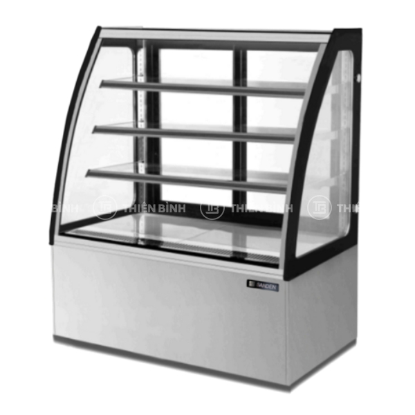 Tủ trưng bày bánh 4 tầng 90cm kính cong Sanden SKC-0903G - ảnh 1 Tủ trưng bày bánh 4 tầng 90cm kính cong Sanden SKC-0903G