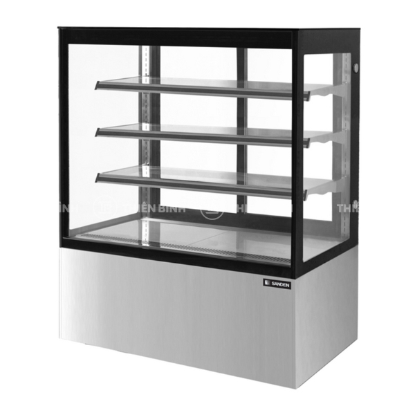 tu-trung-bay-banh-4-tang-90cm-kinh-vuong-sanden-skr-0903g Tủ trưng bày bánh 4 tầng 90cm kính vuông Sanden SKR-0903G