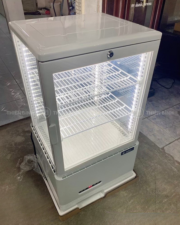 Tủ trưng bày bánh 3 tầng để bàn Sanden SAG-0585C - ảnh 2 Tủ trưng bày bánh Sanden SAG-0585C