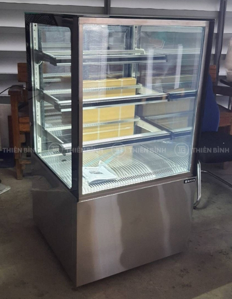 Tủ trưng bày bánh 4 tầng 90cm kính vuông Sanden SKR-0903G - ảnh 1 Tủ trưng bày bánh Sanden SKR-0903G