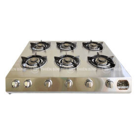 Bếp gas công nghiệp 6 họng Windo