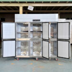 tủ đông 2 chế độ đông hoặc mát 6 cánh inox Lightcool LC-6I1600F