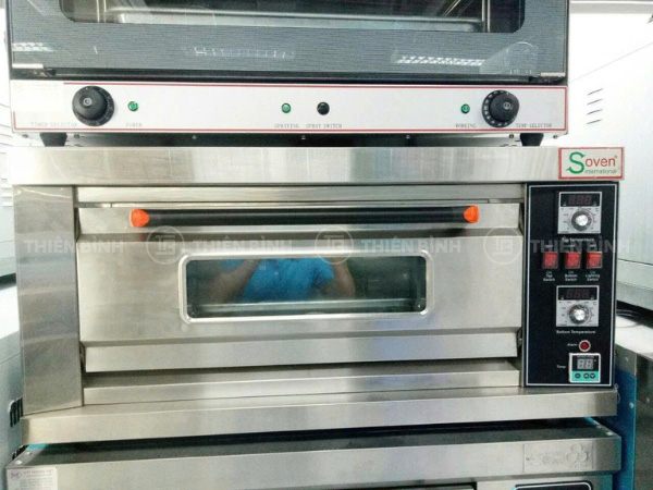 Lò nướng pizza 1 tầng 1 khay Soven SS-11EP - ảnh 1 Lò nướng pizza Soven SS-11EP
