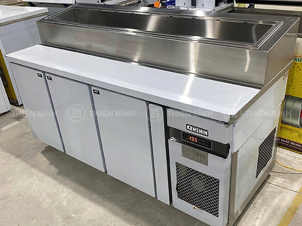 Thiết kế bàn salad 3 cánh 1m8 Kenshin KS-PZ1875CI