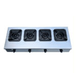 Bếp gas công nghiệp thấp áp 4 họng gang Windo - 412