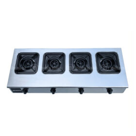 Bếp gas công nghiệp thấp áp 4 họng gang Windo - 412